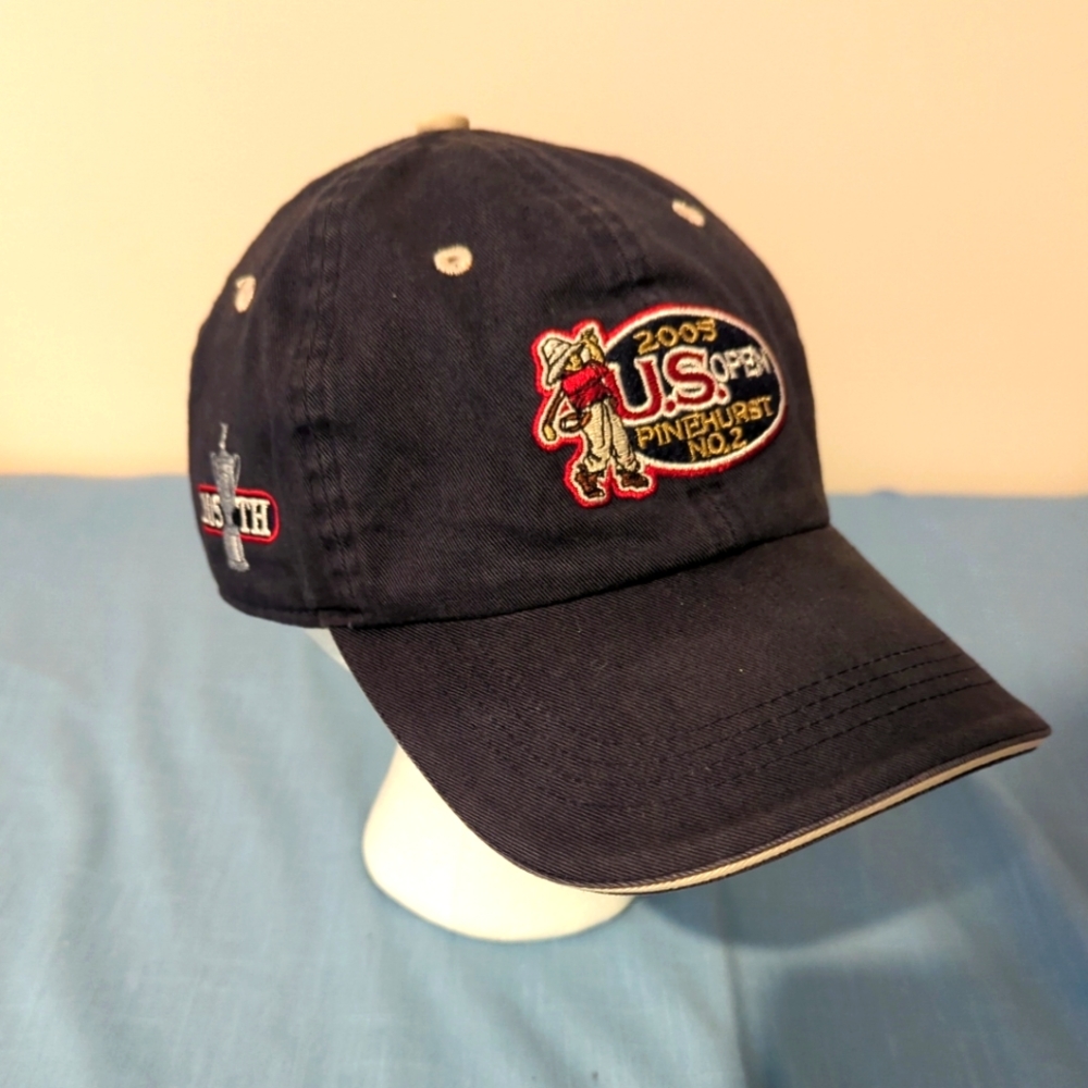 2005 US Open Pinehurst No.2 Golf Baseball Cap Hat Adjustable Special Edition